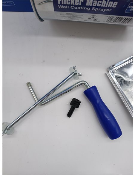 Pulverizador manual Faithfull para revestimientos tiroleses y exteriores: acero inoxidable
