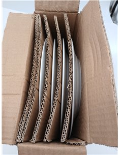 Amazon Basics platos llanos, 6 Unidad, 26.7 cm 2