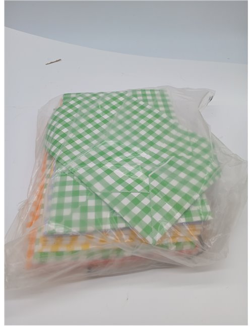 Blendura Bolsas Chuches Cumpleaños, 40 PCS Bolsas de Papel de Colores Bolsas Regalo Cumpleaños, Bolsas Regalo Infantil para Envo