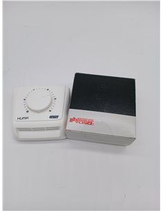 VEMER VE019600 KLIMA 3 – Termostato Mecánico de Ambiente a Membrana de Gas para Calefacción y Aire Acondicionado, Blanco 2
