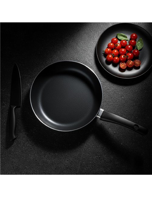 IBILI 405014 Sarten indubasic, Negro, 14 cm
