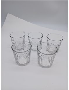 Quid Gala - Set 5 vasos forma baja 26cl, Aptos para lavavajillas, vidrio (Paquete de 3) 2