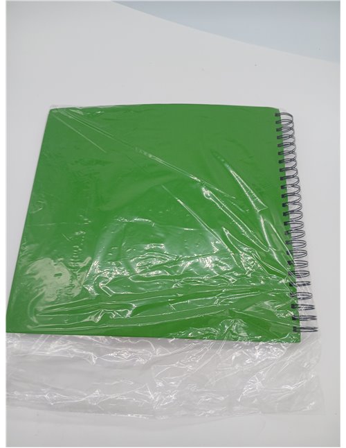 Hama | Álbum de Fotos con espiral para pegar y escribir (Álbum de fotografía de 10 x 15 cm, tamaño 36x32cm, con 50 hojas, papel 