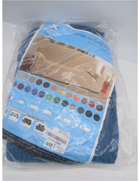 Martina Home Funda de sofá elástica Modelo Emilia - Color azafata - 1 Plaza de 70 a 110 cm