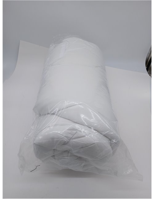 Amazon Basics Relleno Nórdico 300 gsm - Edredón Hipoalergénico con Fibra Alternativa al Plumón para Cama 80, 135 x 200 cm, Blanc