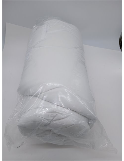 Amazon Basics Relleno Nórdico 300 gsm - Edredón Hipoalergénico con Fibra Alternativa al Plumón para Cama 80, 135 x 200 cm, Blanc