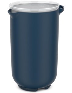 Mepal - Jarra mezcladora con tapa Chef it - Cabe en la puerta de la nevera - Base antideslizante para un mejor agarre - Apto par
