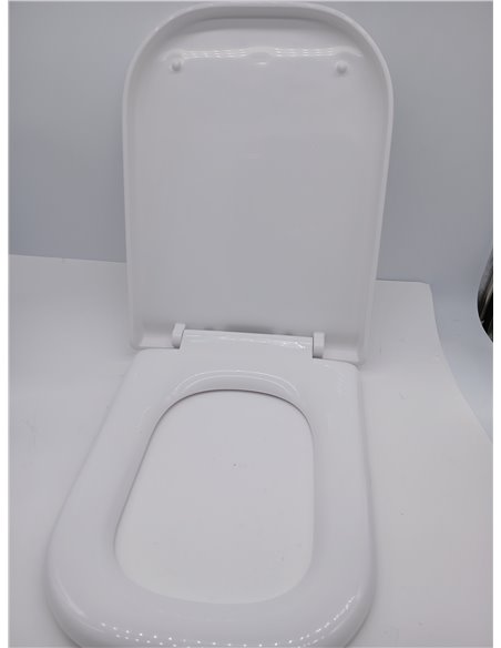 TATAY Tapa WC Universal Caída Amortiguada compatible Meridian | Retirada Rápida permite Limpieza Profunda | Montaje Rápido | Ant