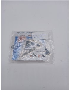AiQInu Pinzas para Alfombras,16 Piezas Cinta Antideslizante para Alfombras,Reutilizable und Lavable Bases Antideslizante Alfombr 2