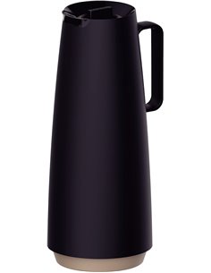 Tramontina Jarra Térmica Termo sin BPA Color Negro Exata 1L