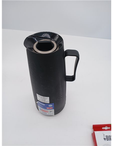 Tramontina Jarra Térmica Termo sin BPA Color Negro Exata 1L