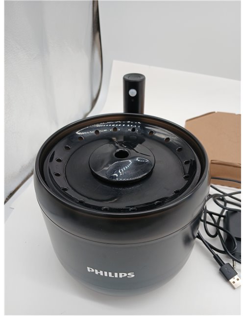 Philips Pet Series Fuente de Agua para Gatos, Cuenco Anti-Derrame, Monitoreo, Activación por Movimiento, Silenciosa (PAW3210/02)