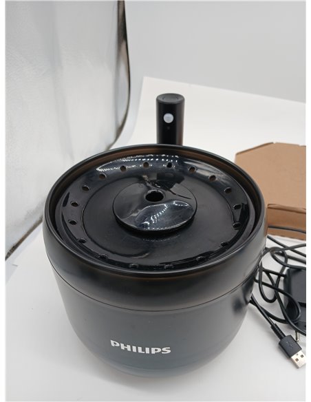 Philips Pet Series Fuente de Agua para Gatos, Cuenco Anti-Derrame, Monitoreo, Activación por Movimiento, Silenciosa (PAW3210/02)