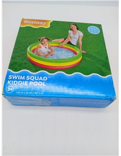 BESTWAY 51104 - Piscina Hinchable Infantil Summer Ø102x25 cm 2