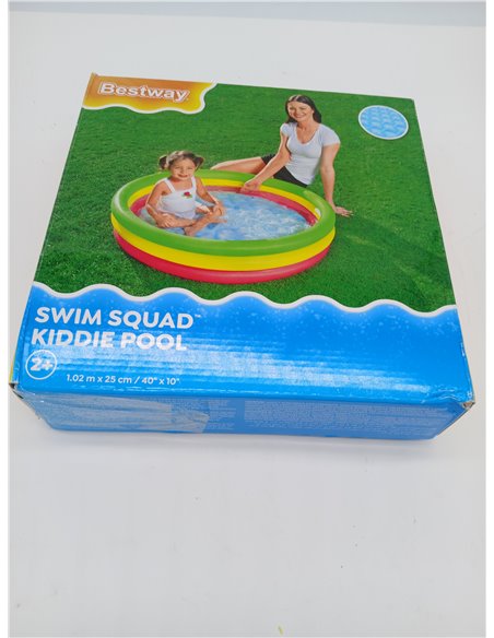 BESTWAY 51104 - Piscina Hinchable Infantil Summer Ø102x25 cm