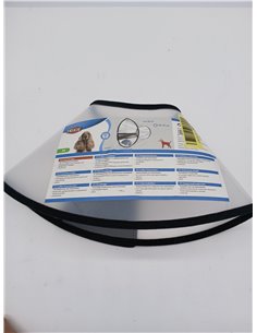 Collar Veterinario con Velcro, M, 36-43cm, 18cm 2