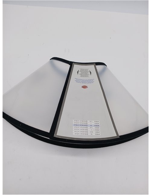 Collar Veterinario con Velcro, M, 36-43cm, 18cm