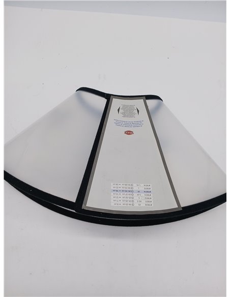 Collar Veterinario con Velcro, M, 36-43cm, 18cm