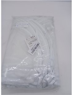 14 Pack Clear Garment Covers Dust Protection Garment Bags White Shoulder Covers Blazer Shirts Shoulder Pads Protective Shoulder  2