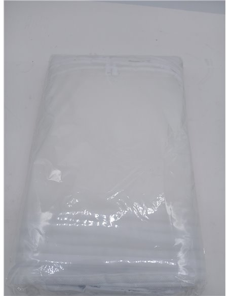 Paquete de 14 fundas transparentes para ropa, bolsas de ropa con protección contra el polvo, fundas blancas para hombros, chaque