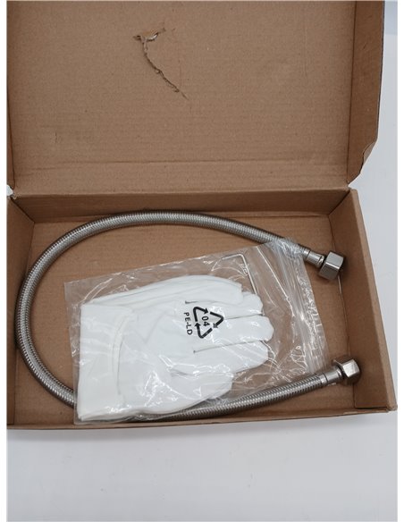 Ulytid Grifo Lavabo Alto Cromado, Grifo de Baño Giratorio de 360° para Lavabos Elevados, Mezclador Monomando de Acero Inoxidable