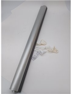 Deco Company Thermal Roller Blind, No Drilling, Clamp Mount, Optimal Light Reflection, Energy Saving, Opaque, All Mounting Parts 2