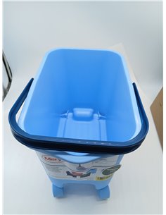 Mery | Cubo para Fregona con Ruedas Giratorias | Cubo Escurridor Amplio | Resistencia Máxima | Polipropileno | Capacidad 14 Litr 2