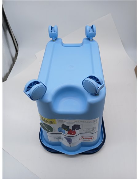 Mery | Cubo para Fregona con Ruedas Giratorias | Cubo Escurridor Amplio | Resistencia Máxima | Polipropileno | Capacidad 14 Litr