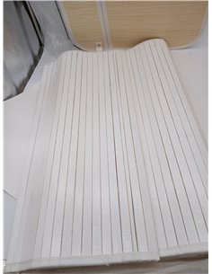 SONGMICS Cesto Ropa Sucia, 150 L, Cesta Ropa Sucia 3 Clasificaciones, con Tapa, Bambú, con Asas, Plegable, Bolsa Interior Extraí 2