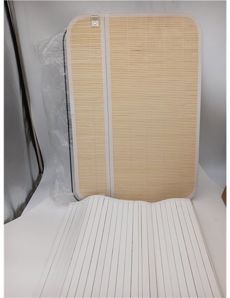 SONGMICS Cesto Ropa Sucia, 150 L, Cesta Ropa Sucia 3 Clasificaciones, con Tapa, Bambú, con Asas, Plegable, Bolsa Interior Extraí