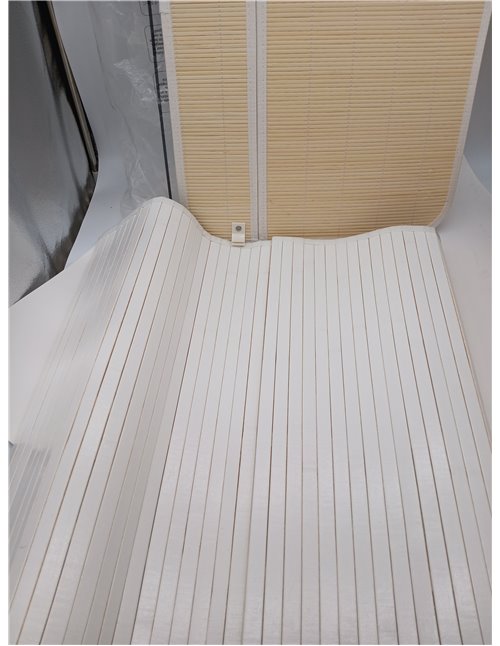 SONGMICS Cesto Ropa Sucia, 150 L, Cesta Ropa Sucia 3 Clasificaciones, con Tapa, Bambú, con Asas, Plegable, Bolsa Interior Extraí