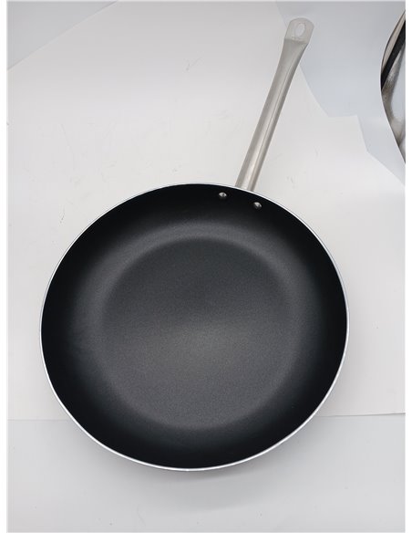 Quid Pro Chef - Sartén de acero inox 36 cm, apta para horno e inducción
