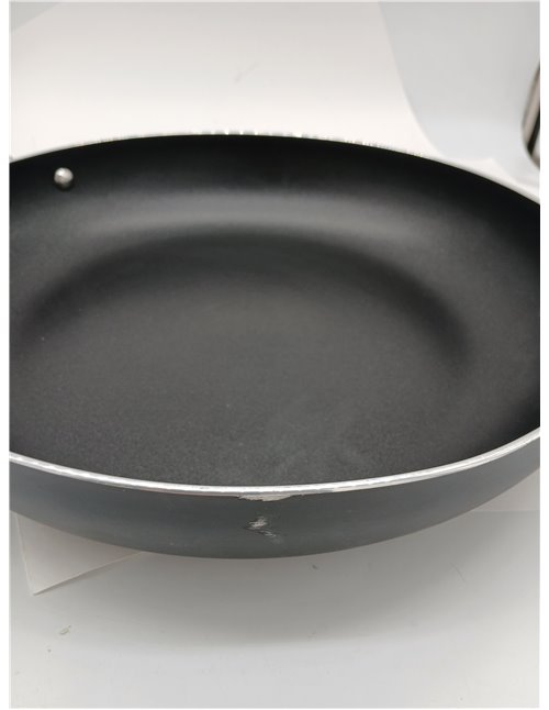 Quid Pro Chef - Sartén de acero inox 36 cm, apta para horno e inducción