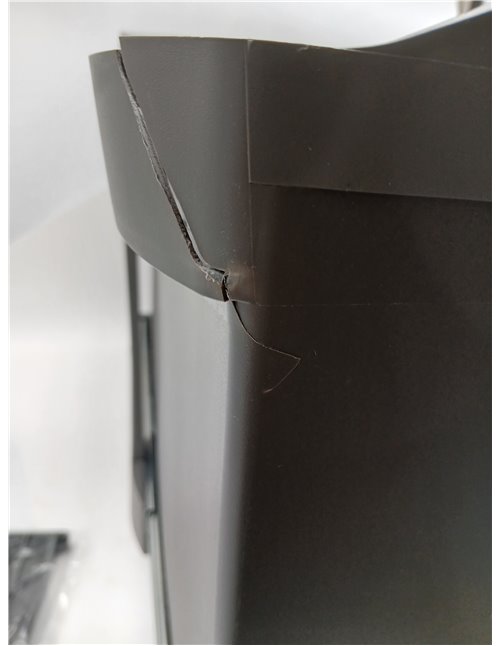 EMUCA - Contenedores de reciclaje para cocina, Cubos de basura bajo fregadero 1x30L, fijación inferior y extracción automática, 