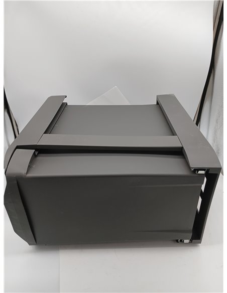 EMUCA - Contenedores de reciclaje para cocina, Cubos de basura bajo fregadero 1x30L, fijación inferior y extracción automática, 