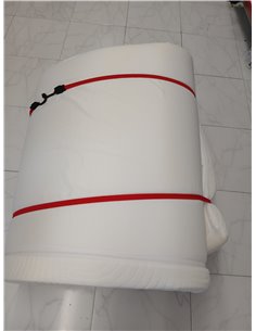 Topper 180 x 200 cm H3, Thickness 7.5 cm, High Density Foam for Pressure Relief, Firm, Mattress Topper 180 x 200 cm, with Remova 2
