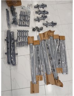 Amazon Basics Tendedero tipo torre, para interior, con alas plegables, Plateado, 4-niveles, 126 x 64 x 173 cm (L x W x H) 2