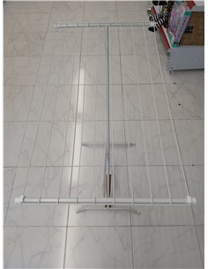 Rayen | Tendedero de acero | Superficie de tendido de 10 m | Tendedero plegable | Para interior y exterior | 90 x 53,5 x 82 cm 2