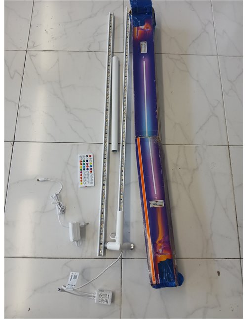 OSRAM - Lámpara de pie (2000 mm, 20 W, RGBW, 2700-6500 K, WiFi, mando a distancia. MIRAR DESCRIPCIÓN