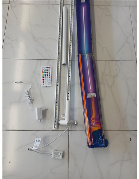 OSRAM - Lámpara de pie (2000 mm, 20 W, RGBW, 2700-6500 K, WiFi, mando a distancia. MIRAR DESCRIPCIÓN