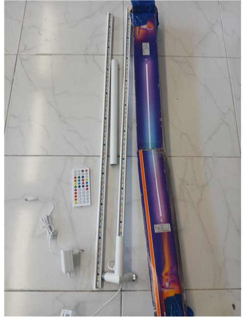 OSRAM - Lámpara de pie (2000 mm, 20 W, RGBW, 2700-6500 K, WiFi, mando a distancia. MIRAR DESCRIPCIÓN