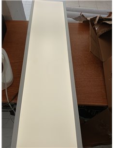 BRILONER - Plafón LED Ultra Plano, Panel Rectangular 100x25x6cm, 22W, 2200 Lúmenes, Lámpara de Techo Para Cocina, Luz Blanca 2