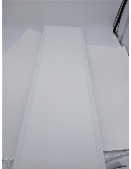 BRILONER - Plafón LED Ultra Plano, Panel Rectangular 100x25x6cm, 22W, 2200 Lúmenes, Lámpara de Techo Para Cocina, Luz Blanca