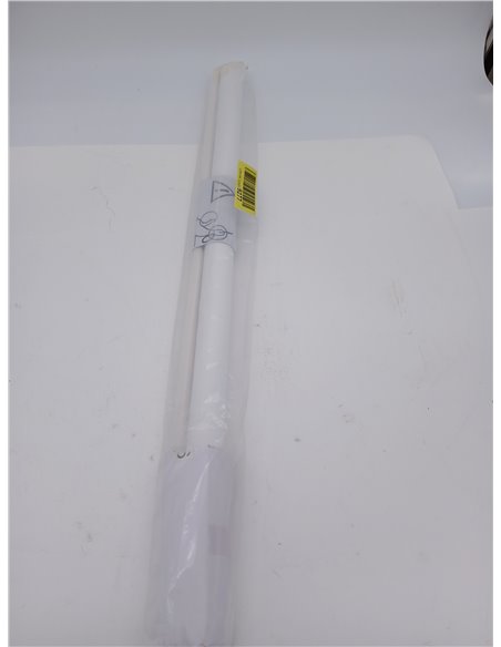 Deco Company Store enrouleur à clipser ou à coller, Store du jour, Opaque, Kit de montage inclus, Clip unique, Blanc, 55 x 150 c