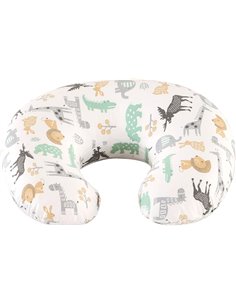 Almohada de lactancia, almohada ergonómica de apoyo para bebé, almohadas de alimentación esenciales para biberón y lactancia, re