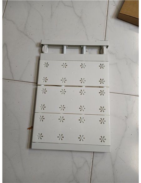 Estante de Tensión Ajustable, Divisores Organizadores Eficientes Que Ahorran Espacio para Armario, Zapatero (Longitud 38‑60 cm