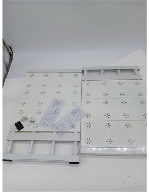 Estante de Tensión Ajustable, Divisores Organizadores Eficientes Que Ahorran Espacio para Armario, Zapatero (Longitud 38‑60 cm