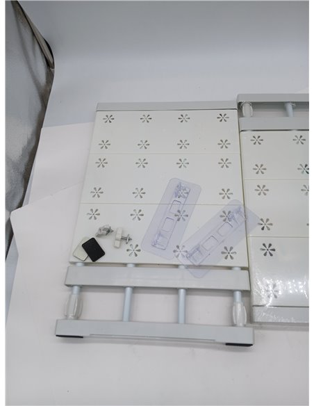 Estante de Tensión Ajustable, Divisores Organizadores Eficientes Que Ahorran Espacio para Armario, Zapatero (Longitud 38‑60 cm