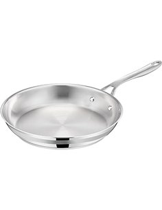 Tefal Jamie Oliver - Sartén de 28 cm, Apto inducción, sin revestimiento antiadherente, Thermo-Fusion, apto lavavajillas y horno,