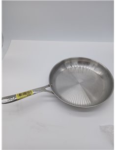 Tefal Jamie Oliver - Sartén de 28 cm, Apto inducción, sin revestimiento antiadherente, Thermo-Fusion, apto lavavajillas y horno, 2